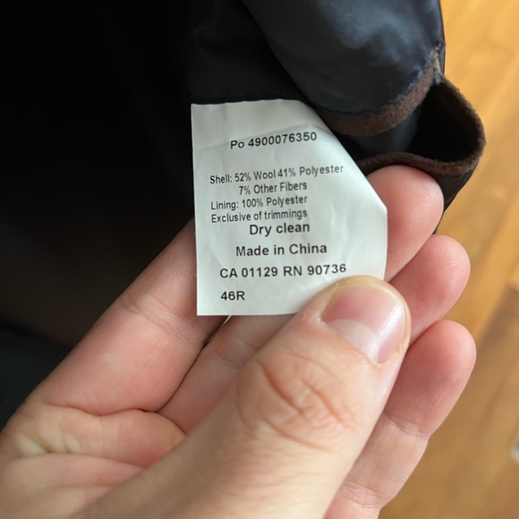 Lauren by Ralph Lauren 46R Wool Coat (like new) - Picture 5 of 9